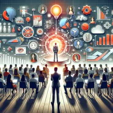Start Your Own Online Business: A Beginner's Guide to Success A diverse group of seated people