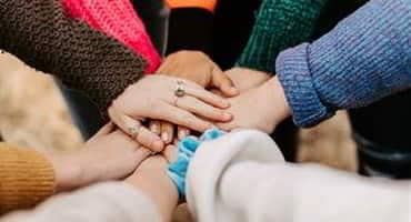 Valuable Strategic Planning In A Business Hands clasped