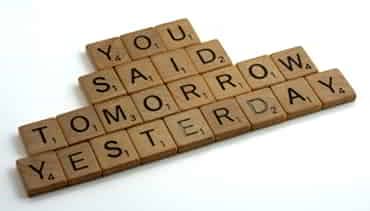 You Said Tomorrow Yesterday