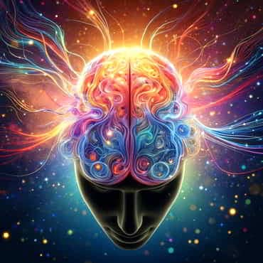 Breaking Bad Habits: Neurological Approaches to New Beginnings A human brain composed of intertwined, colourful wires