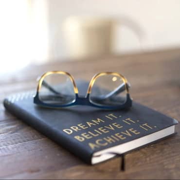 Book cover dream believe achieve