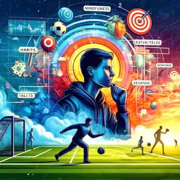 Breaking Bad Habits: Neurological Approaches to New Beginnings Capturing the theme 'Strategies for Lasting Change', a person simultaneously embodying the roles of coach and student