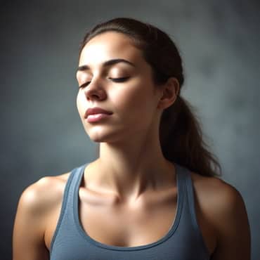 The Life-Changing Power of Deep Breathing Lady practicing mindfulness