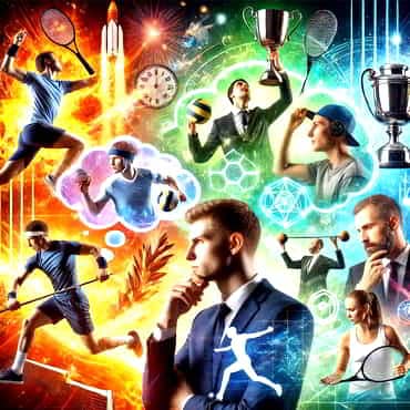 Powers Of Visualisation And Affirmation: A Guide To Benefits And Usage A collage of performers sportsmen and accomplished individuals in various fields engaging in visualisation techniques
