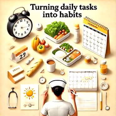 Simplify To Maximise Productivity: 5 Simplifications For Success A nurse preparing lunch the night before
