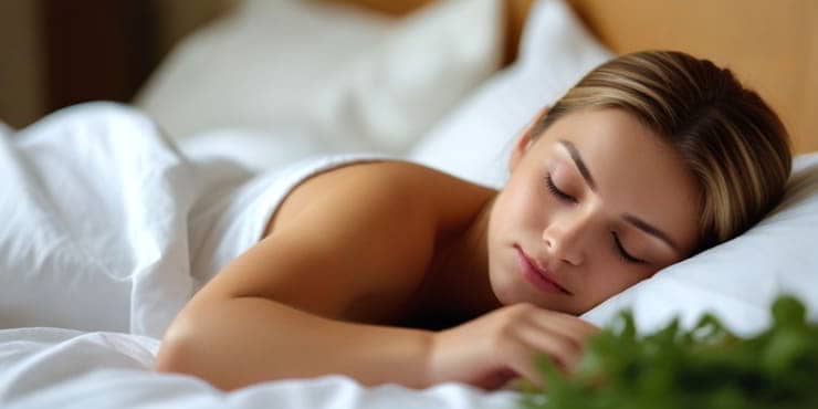 Balancing Diet Exercise and Sleep: The Energy Equation A lady sleeping - diet exercise and sleep