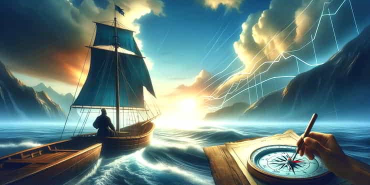 A small sailboat and a compass - productivity measurement and improvement