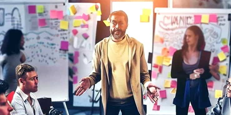 Facilitator creating chaos - facilitation skills