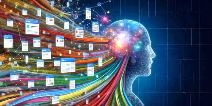 Mind Mapping: Visual Strategies for Enhancing Mental Clarity The concept of a mind looking like a browser with too many open tabs - mind mapping