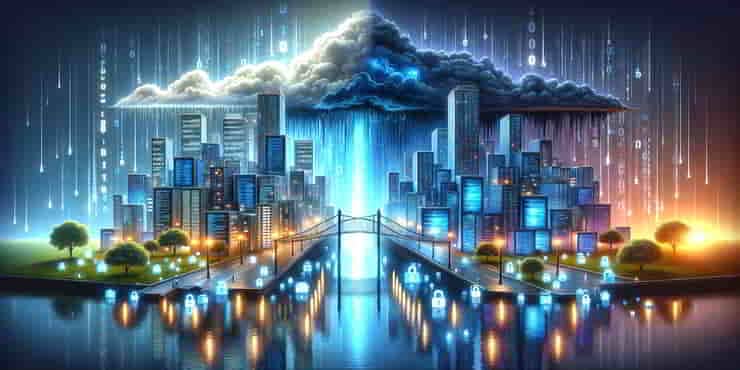 A city besieged by cyber attacks - how to backup wordpress