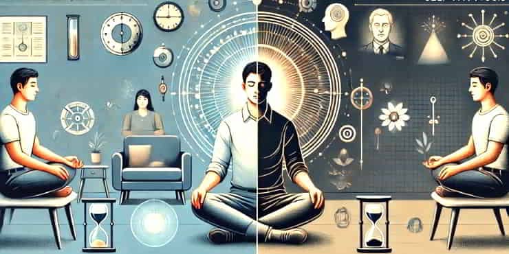 Demonstrations of how to do self-hypnosis