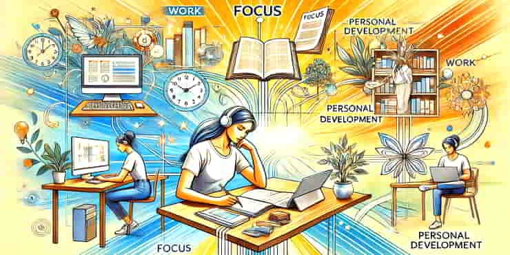 Image showing various different types of focus