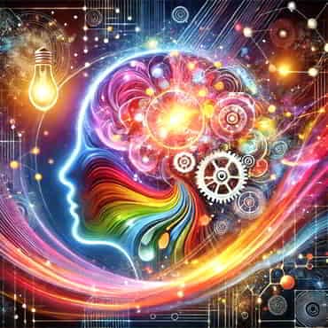 Why Is Change So Hard For Most People And How Can We Handle It? A vibrant and dynamic depiction of the brain