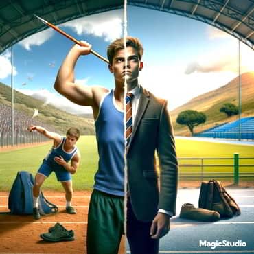 Business And Personal Development Go Together: Strive For Your Aspirations School friend who was a javelin thrower