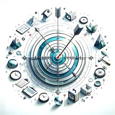 Setting clear achievable goals using only visual elements