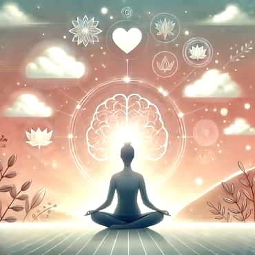 How To Improve Focus Using Mindfulness When Switching From One Activity To Another A serene individual sitting in a meditative pose