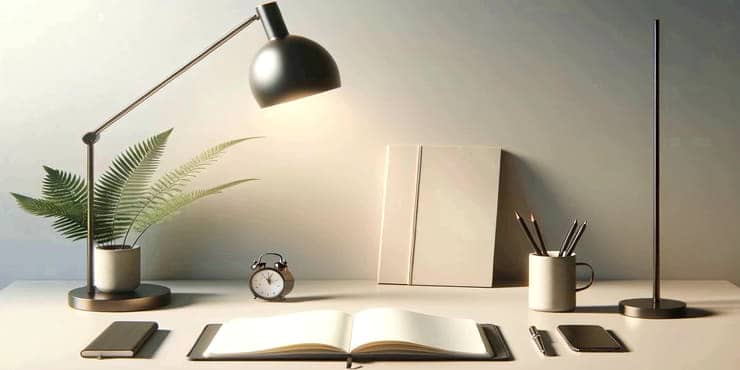 A minimalist workspace designed for productivity - apps for efficiency