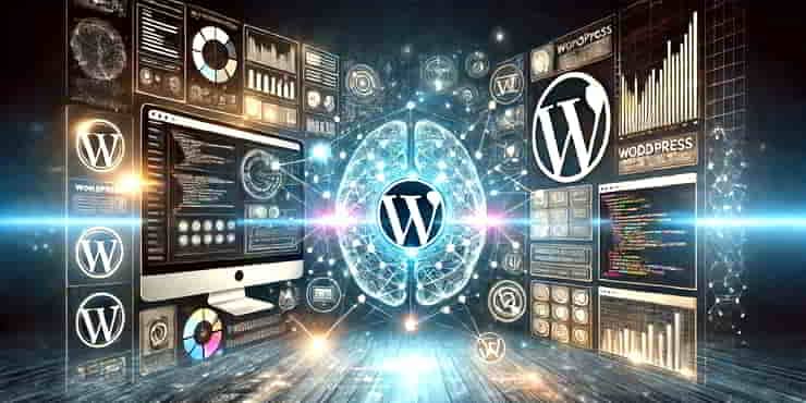 How Is AI Transforming WordPress Website Development? The integration of Artificial Intelligence (AI) with WordPress website management - AI Trnsforming WordPress Website Development