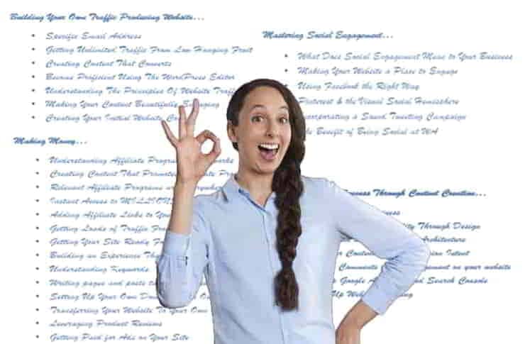 Discover The Ultimate Platform To Learn Business Online: Wealthy Affiliate A happy lady!