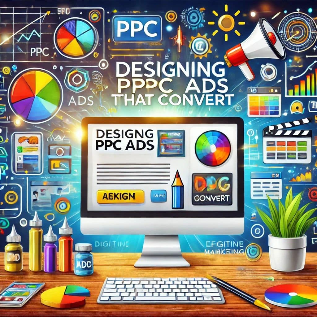 What Is PPC In Digital Marketing? Everything You Need to Know to Get Started A computer screen displaying an engaging ad with eye-catching graphics_result