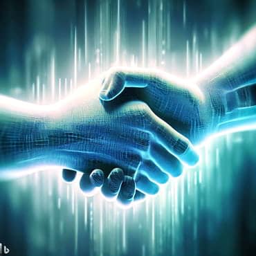 5 Essential Types of Tools for Running an Online Business 2 hands shaking
