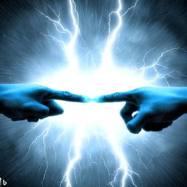 5 Essential Types of Tools for Running an Online Business 2 hands sparking lightning