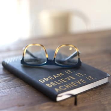 Book cover dream believe achieve