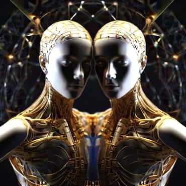 Conscious Choices: Reprogram Your Subconscious Mind Image shows close connection between two parts of the same mind