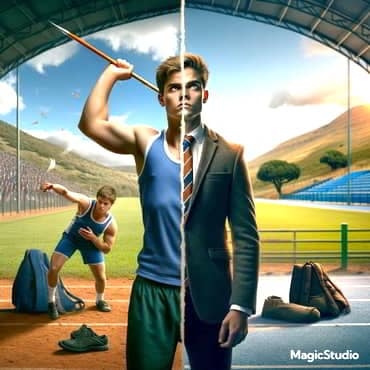 Business And Personal Development Go Together: Strive For Your Aspirations School friend who was a javelin thrower