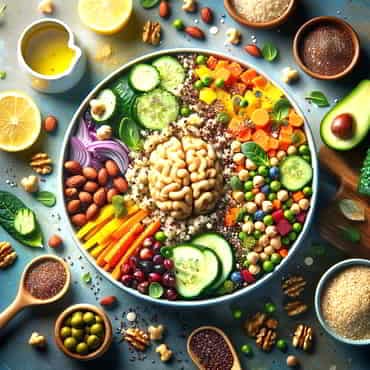 Food And Productivity: The Impact Of Diet The essence of a diet beneficial for brain health and overall well-being