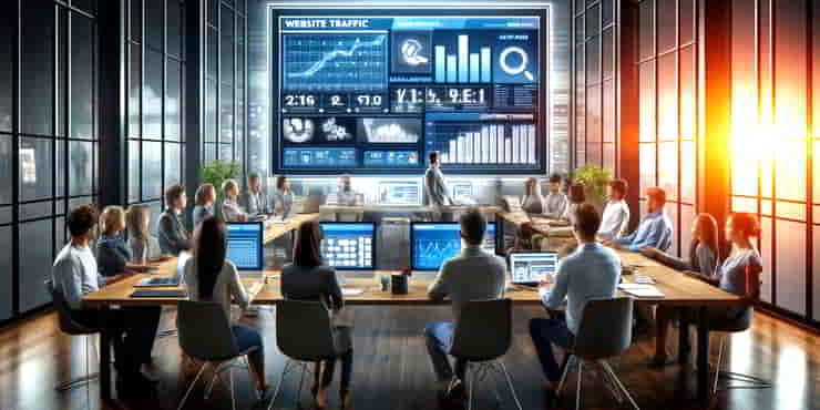 A group of marketing professionals