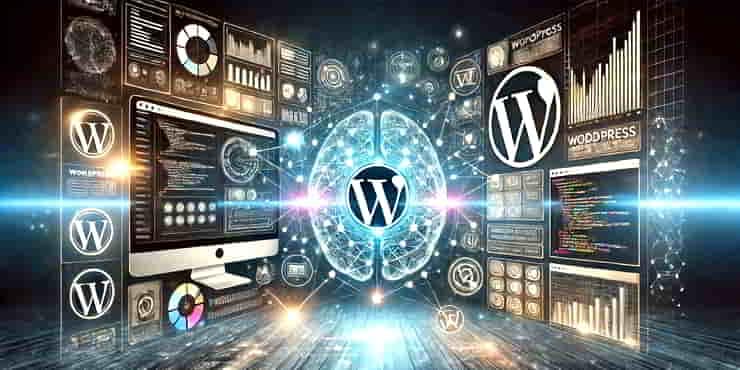 How Is AI Transforming WordPress Website Development? The integration of Artificial Intelligence (AI) with WordPress website management - AI Trnsforming WordPress Website Development